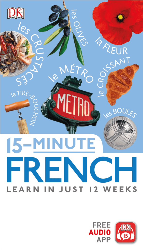 Rich Results on Google's SERP when searching for '15 Minute French Learn In Just 12 Weeks Book'