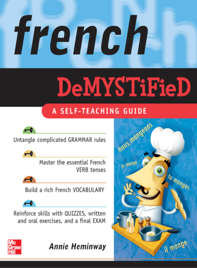 Rich Results on Google's SERP when searching for 'French Demystified A Self Teaching Guide Book'