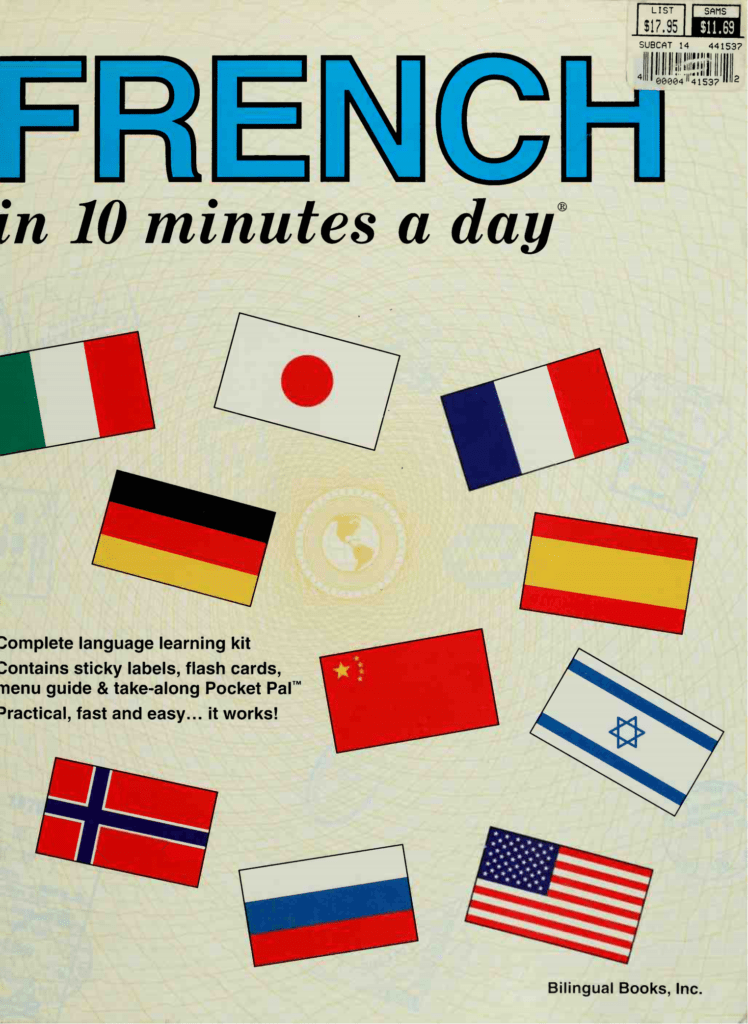 Rich Results on Google's SERP when searching for 'French in 10 Minutes a Day Book'