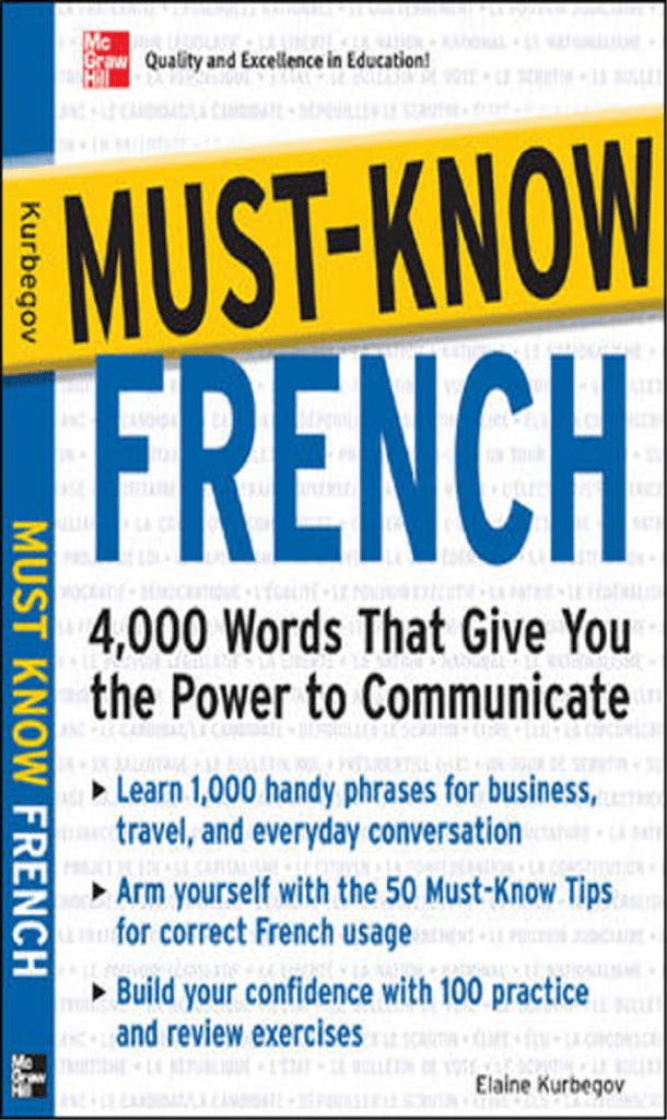 Rich Results on Google's SERP when searching for 'Must Know French 4000 Words Book'