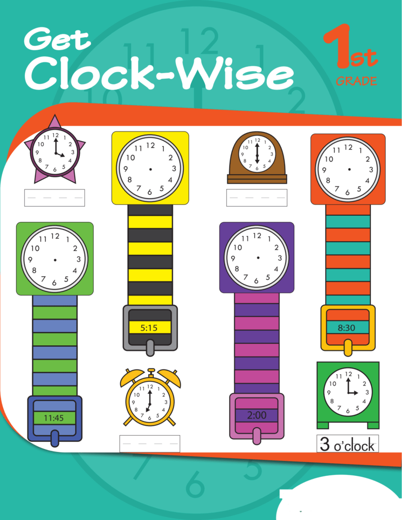 Rich Results on Google's SERP when searching for 'Get Clock Wise 1st Grade Workbook'