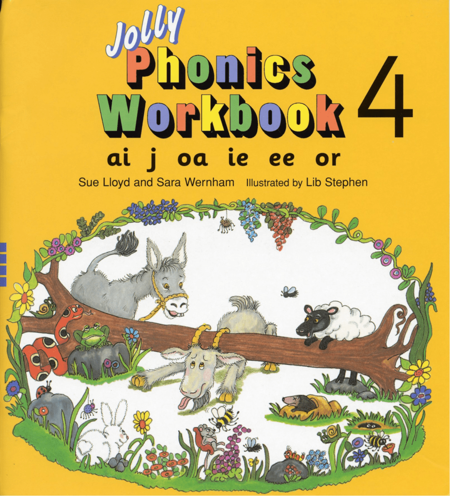 Rich Results on Google's SERP when searching for 'Jolly Phonics Workbook 4'