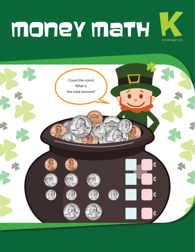 Rich Results on Google's SERP when searching for 'Money Math Kindergarten Workbook'