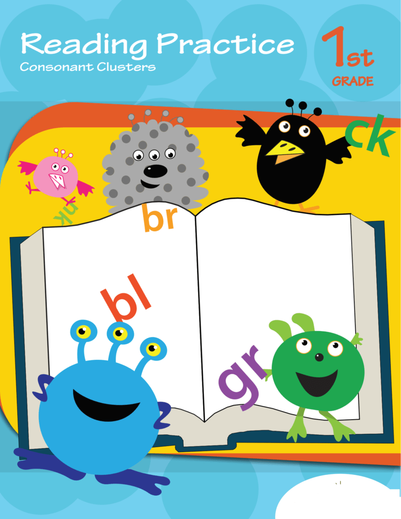 Rich Results on Google's SERP when searching for 'Reading Practice Consonant Clusters 1st Grade Workbook'