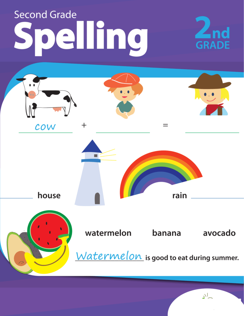 Rich Results on Google's SERP when searching for 'Second Grade Spelling-2nd Grade Workbook'