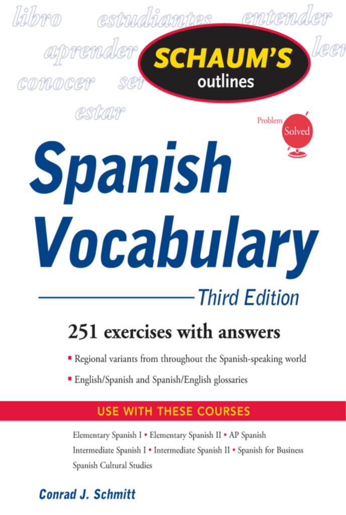 Rich Results on Google's SERP when searching for 'Spanish Vocabulary Third Edition Book'