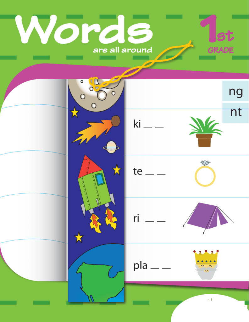 Rich Results on Google's SERP when searching for 'Words Are All Around 1st Grade Workbook'